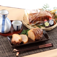 焼き豚P 焼き豚セット〔バラ肉255g×1、モモ肉310g×1〕四国・香川県 パイプライン