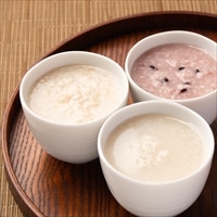 御殿桜 あまざけ 1リットルパウチ6本セット 〔白米あまざけ×2・黒米あまざけ×2・発芽玄米あまざけ×2〕 徳島県 甘酒 齋藤酒造場