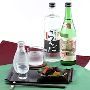 兵庫県三田市の清酒　純米大吟醸三福田７２０ml・スピリッツ　うめ～ぇさんだ９００ml２本セット［純米吟醸酒］