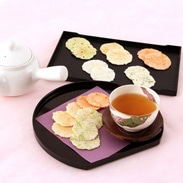 自然の恵みで作った変わり種えびせん　東三河味めぐり　うまいだらぼっち５種　石黒商店・愛知県