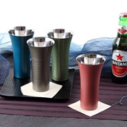 「匠の技術」の融合　漆磨カップ　シングルＬカップ