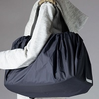 ヒロオカ 自転車用防水レインカバー 2個セット〔約450×600×300mm〕