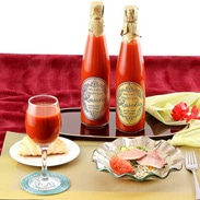 こだわりのトマトだけを使った 無添加ジュース ロゾリオ ゴールド&シルバー ロゾリオ(株式会社タックルファーム) 山形県