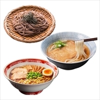 神名の郷 かねこ製麺 うどん そば ラーメン ギフトセット〔うどん×2、そば×2、ラーメン×2〕乾麺 国産 小麦粉