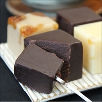 かねご製餡 キューブ羊羹 フロマージュ 詰め合わせ 〔ショコラ、オレンジピール、ドライフルーツ・ナッツ、レモン)×2〕 ようかん