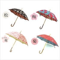 伊砂文様 晴雨兼用長傘 〔親骨50cm 8本骨〕 東京 日本橋 洋傘 小宮商店