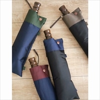 甲州織「橘」 雨晴兼用 折り畳み傘 〔60cm 約400g〕 傘 メンズファッション 東京 小宮商店