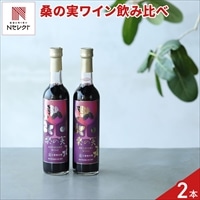 熊本 峯樹木園 桑の実ワイン 甘口 辛口 ギフトセット 〔甘口・辛口 各500ml〕ワイン 国産