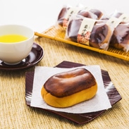 栗千樹（栗まん大）　まんじゅう屋久保　愛媛県　その大きさにびっくり！伊予市中山特産の大粒の栗をまるごと使いました