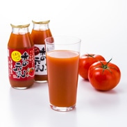 赤の元気セット(夏採れ・秋採れ) 株式会社FFT 愛媛県 高原でエコ栽培した大玉トマト2個を贅沢に使った無添加100%ジュース