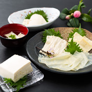 生ゆばとゆばとうふのセット　有限会社松田甚兵衛商店　兵庫県　お口いっぱいに広がる濃厚な大豆の旨みととろける食感