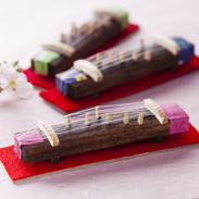 ミニ琴“極”3個セット 有限会社たましげ 山口県 ずっとそばに置きたくなる、琴司が至高の技で仕上げた10cmの超ミニ琴