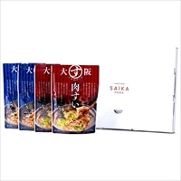 肉すい 2種食べ比べ 〔プレーン味180g×2、韓国風旨辛味180g×2〕 スープ