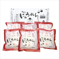 手延べにゅうめん 和風醤油味 6食入 ギフト 化粧箱入 〔(めん60g、液体スープ30g、乾燥ねぎ0.2g)×6袋〕 国産 即席 そうめん 長崎 島原 めんの山一