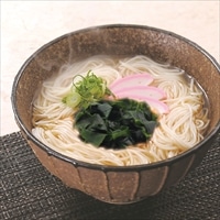 自家製 即席 手延べにゅうめん あごだし味 〔(即席手延べめん60g、あごだし粉末スープ11g)×8〕 にゅうめん