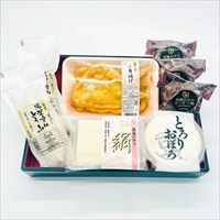 とうふ処豆達人 三角油揚げ とろりおぼろ 絹ごし豆腐 詰め合わせ 〔藻塩にがり絹、とろりおぼろ、湯葉重ねとうふ、黒糖おからどーなつ他〕 豆腐【沖縄県・離島 配送不可】