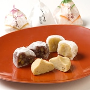 栗づくし15個入〔栗きんとん23g×5個、粒栗大福35g×5個、粒栗三昧35g×5個〕