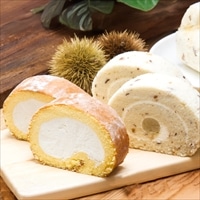 新杵堂 ロールケーキ 食べ比べ ギフトセット〔スーパースター、渋皮栗入栗きんとん〕ケーキ 詰め合わせ