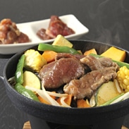 ジンギスカンセット〔味付マトンロース、味付ラム（各400g×2パック）〕　久上工藤商店