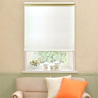 ロールスクリーン シングル プル式 フルーレ〔幅900mm×高さ1900mm 〕