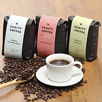 すぎた珈琲・限定品 スペシャルティ珈琲セット〔200g×3袋〕