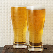 蘭文バビーグラス ペア〔340ml×2個〕