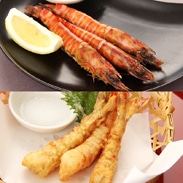 急速冷凍いきな車えび(有頭・無頭)〔冷凍車えび有頭5~7尾(170g)×2袋、無頭8~10尾(140g)×2袋〕