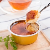 とろけるブリュレととちおとめのカタラーナ〔ブリュレ・カタラーナ・佐野団子みたらし・佐野団子よもぎ〕