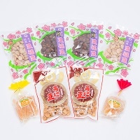 天草華うに豆詰合せ〔ざぼん漬け(120g)×2・うに豆(72g)×2・黒糖豆福豆(95g×2・豆福豆(95g×2〕