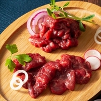 フジチク ふじ馬刺し 赤身 〔上赤身80g×2、馬刺しのたれ5ml×4、おろししょうが3g×4〕