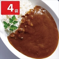 食研カレー 〔200g×4〕 レトルトカレー