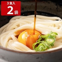 池上製麺所 さぬき釜玉うどん 〔(麺300g(3食分)×1、だし醤油10ml×3)×2〕 うどん