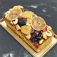 フルーツケーキ 〔約450g〕 熊本県 洋菓子 パティスリー太陽の下