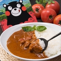 阿蘇はなびし くまもん 熊本産トマト入りレトルトカレー 阿蘇とまとのチキンカレー 5個 セット〔180g×5〕