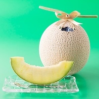 メロー静岡 クラウンメロン 最高級 Lサイズ 山 専用化粧箱入り〔1.4kg〕