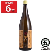 石丸の橙酢 〔1.8L×6〕 果実酢 調味料 【北海道・沖縄・離島 お届け不可】