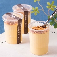 パティスリーライラック 濃厚しぼりたてジャージーミルクでできた アーモンドブリュレ セット〔100g×6〕