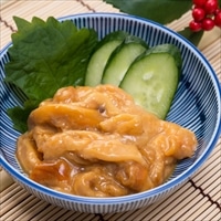 山証 三陸名産 気仙沼厳選珍味4本セット〔ほや粕漬・こんぶ佃煮・中華わかめ・金山寺味噌めかぶ×各1〕