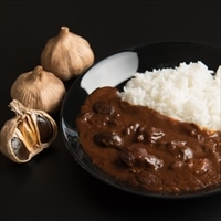 甲斐の黒にんにく&カレー セット 〔黒にんにく150g、カレー中辛×3 各180g〕 カレー 黒にんにく 山梨 I JAPAN
