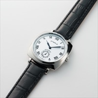 時計屋復刻堂 TMPL SECOND MODEL 1960s-SS01 シルバー 〔腕周り約18.5cm、重量約55g〕 腕時計