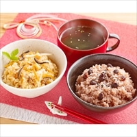 レンジで簡単 慶びごはん 赤飯 鶏五目 詰合せ 〔赤飯160g×3、鶏五目160g×3〕 レトルトご飯【沖縄・離島 お届け不可】