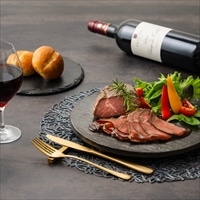 レストランリューズ監修 牧草牛ローストビーフ黒トリュフソース〔ローストビーフ250g、ソース40g〕ローストビーフ 冷凍【北海道・沖縄県・離島 配送不可】