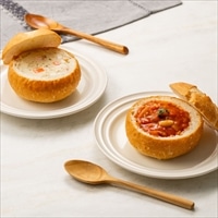 ラ・ロシェル 監修 ブレッドボウル スープシチュー〔スープ2種、ブレッドボウル2個入 各2〕スープ 冷凍