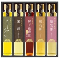 信濃屋清風堂 料理油 詰合せ 〔エクストラバージンオリーブオイル、米油 ほか全5種〕 食用油 岐阜県