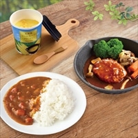 美食ファクトリー ごちそうお手軽バラエティ 洋食 ギフト〔ポタージュ3種、カレー、ハンバーグ〕洋惣菜 詰め合わせ