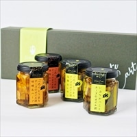 チーズのオイル漬4種セット〔塩麹&レモン・味噌&ハーブ・燻製&ナッツ・いぶりがっことチーズ 各100g〕秋田県 惣菜 オイル漬け専門店 Norte Carta