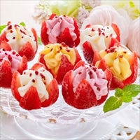 博多あまおう 花いちごのアイス 〔練乳アイス×4、イチゴアイス×3、マンゴーアイス×3〕【沖縄県・離島 配送不可】