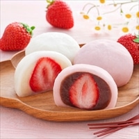 京都 養老軒 博多あまおう まるごと苺大福〔白あん×2、こしあん×3〕いちご大福 個包装【沖縄県・離島 配送不可】