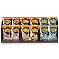 新宿割烹中嶋 3種のお吸い物〔甘えび・真ふぐ・舞たけ×各4〕 汁物 フリーズドライ