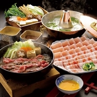 宮崎県産黒毛和牛すき焼き肉とおいも豚しゃぶしゃぶ肉 〔和牛もも肉200g、豚ロース・バラ各200g〕 牛肉 豚肉 冷凍